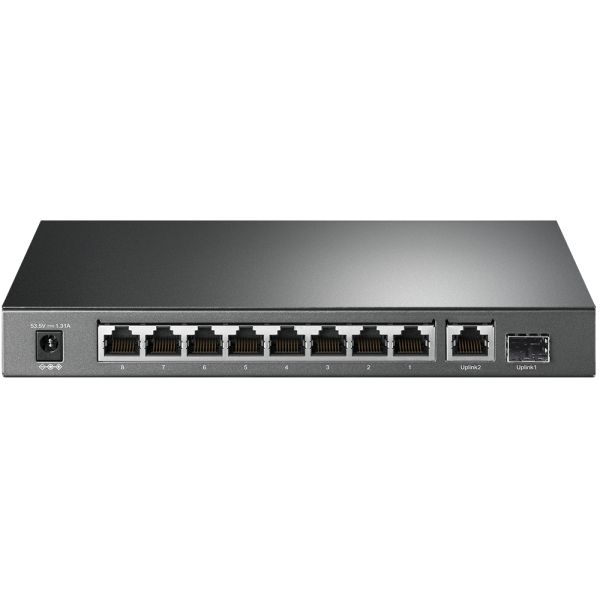 TP-Link TL-SG1210P netwerk-switch Unmanaged Gigabit Ethernet (10/100/1000) Power over Ethernet (PoE) Grijs (SG1210P)