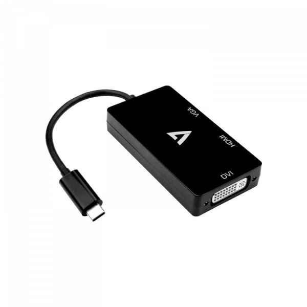 V7 V7UC-VGADVIHDMI-BLK USB grafische adapter 3840 x 2160 Pixels Zwart (V7UC-VGADVIHDMI-BLK) V7 V7UC-VGADVIHDMI-BLK USB grafische adapter 3840 x 2160 Pixels Zwart (V7UC-VGADVIHDMI-BLK)