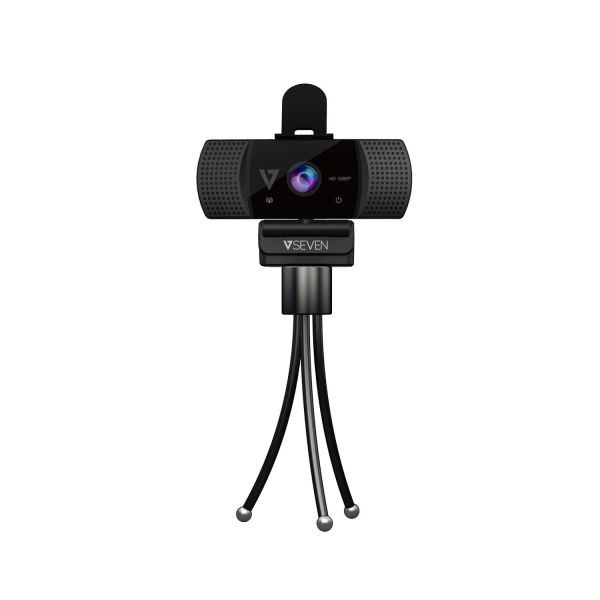 V7 WCF1080P webcam 2 MP 1920 x 1080 Pixels USB Zwart (WCF1080P)