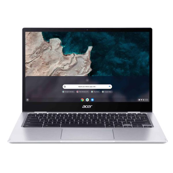 Acer Chromebook CP513-1HL-S1YN Snapdragon 7c 33,8 cm (13.3") Touchscreen Full HD 8 GB LPDDR4x-SDRAM 128 GB eMMC Wi-Fi 5 (802.11ac) ChromeOS Zilver (NX.AS5EH.003)