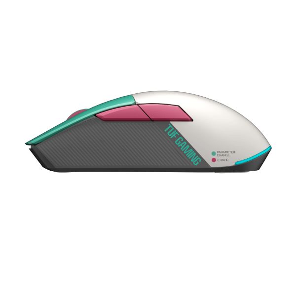 ASUS TUF Gaming Mini Wireless Mouse Hatsune Miku Edition muis Gamen Rechtshandig RF Wireless + Bluetooth + USB Type-A Optisch 1200 DPI (90MP0420-BMUA00)