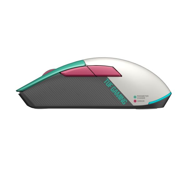 ASUS TUF Gaming Mini Wireless Mouse Hatsune Miku Edition muis Gamen Rechtshandig RF Wireless + Bluetooth + USB Type-A Optisch 1200 DPI (90MP0420-BMUA00)
