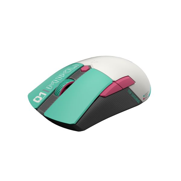 ASUS TUF Gaming Mini Wireless Mouse Hatsune Miku Edition muis Gamen Rechtshandig RF Wireless + Bluetooth + USB Type-A Optisch 1200 DPI (90MP0420-BMUA00)