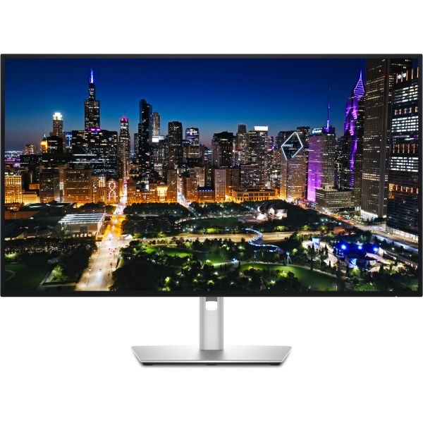 DELL UltraSharp U3225QE computer monitor 80 cm (31.5") 3840 x 2160 Pixels 4K Ultra HD LCD Zwart, Zilver (U3225QE)