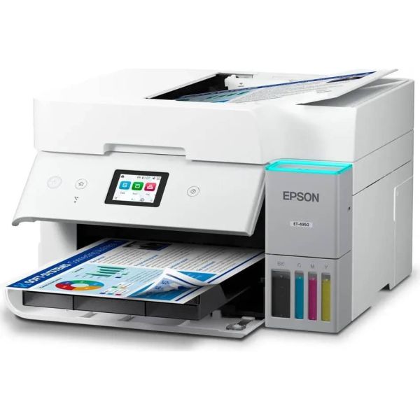 Epson EcoTank ET-4956 Inkjet A4 4800 x 1200 DPI 35 ppm Wifi (C11CL40403) Epson EcoTank ET-4956 Inkjet A4 4800 x 1200 DPI 35 ppm Wifi (C11CL40403)