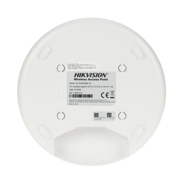 Hikvision Wi-Fi 6 Access Point 3000M (DS-3WAP622E-SI)