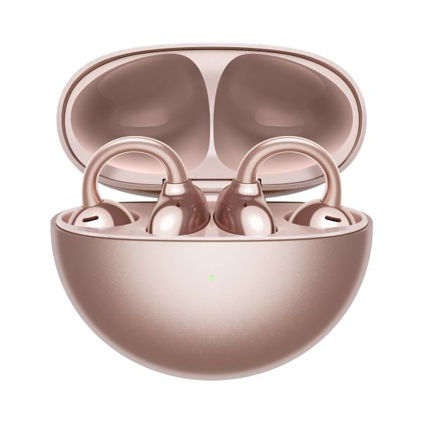 Huawei FreeClip Headset True Wireless Stereo (TWS) oorhaak Oproepen/muziek USB Type-C Bluetooth Roségoud (55038003) Huawei FreeClip Headset True Wireless Stereo (TWS) oorhaak Oproepen/muziek USB Type-C Bluetooth Roségoud (55038003)