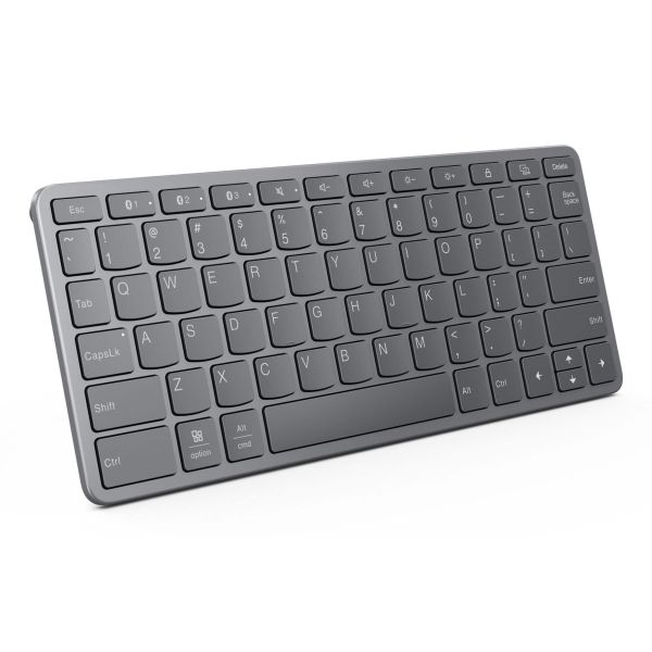 Lenovo Multi-Device Wireless Keyboard USB Type-C Grijs (ZG38C05813)