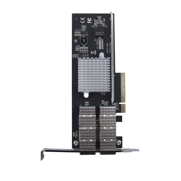 StarTech.com 2 port PCI Express 40G QSFP+ Netwerkkaart, Intel XL710 Open QSFP+ Converged Adapter, PCIe 40 Gigabit Ethernet Server NIC, 40GbE Glasvezel LAN Kaart, Dell PowerEdge HPE ProLiant (PEX40GQSFDPI)