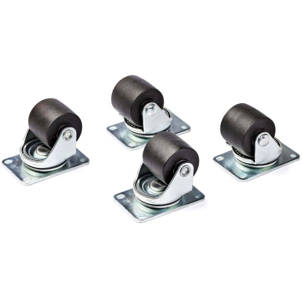 StarTech.com Stevige Zwenkwielen voor Server Racks/Serverkasten/Patchkasten Set van 4 Universele M6 5cm Wielen Vervangings Zwenkwielen (45x75mm) voor 4 Post Racks Staal/Plastic (RKCASTER2) StarTech.com Stevige Zwenkwielen voor Server Racks/Serverkasten/Patchkasten Set van 4 Universele M6 5cm Wielen Vervangings Zwenkwielen (45x75mm) voor 4 Post Racks Staal/Plastic (RKCASTER2)