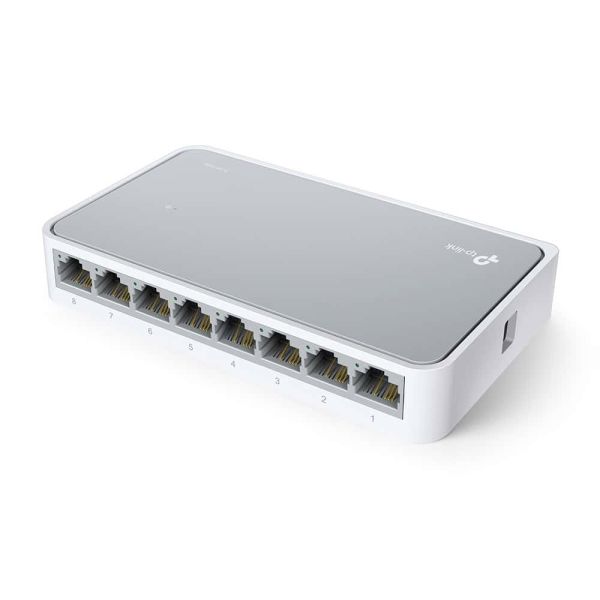 TP-Link TL-SF1008D Unmanaged Fast Ethernet (10/100) Wit (SF1008D)