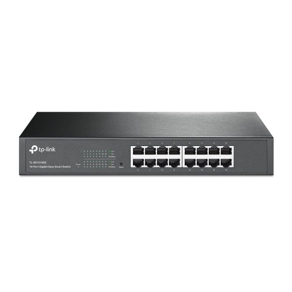 TP-Link TL-SG1016DE Managed L2 Gigabit Ethernet (10/100/1000) 1U Zwart (SG1016DE)