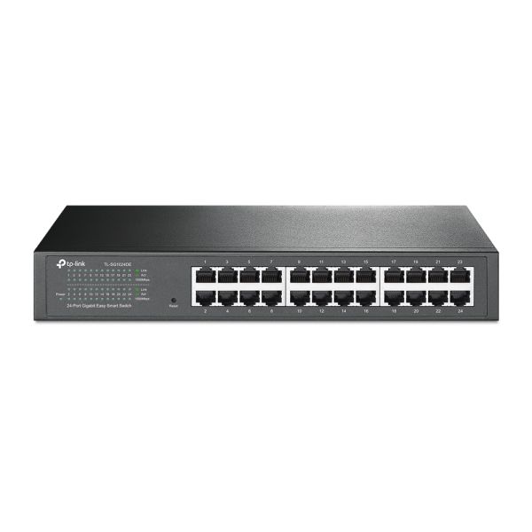 TP-Link TL-SG1024DE Managed L2 Gigabit Ethernet (10/100/1000) 1U Zwart (SG1024DE) TP-Link TL-SG1024DE Managed L2 Gigabit Ethernet (10/100/1000) 1U Zwart (SG1024DE)
