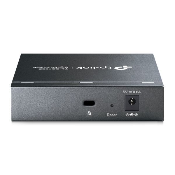 TP-Link TL-SG105E Managed L2 Gigabit Ethernet (10/100/1000) Zwart (SG105E)