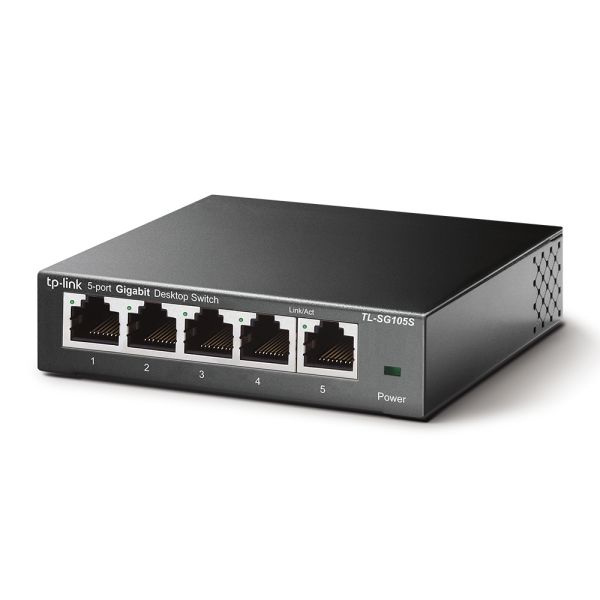 TP-Link TL-SG105S Unmanaged Gigabit Ethernet (10/100/1000) Zwart (SG105S)
