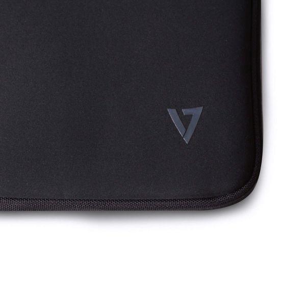 V7 J153400 33,8 cm (13.3") Opbergmap/sleeve Zwart (CSE4-BLK-9E)