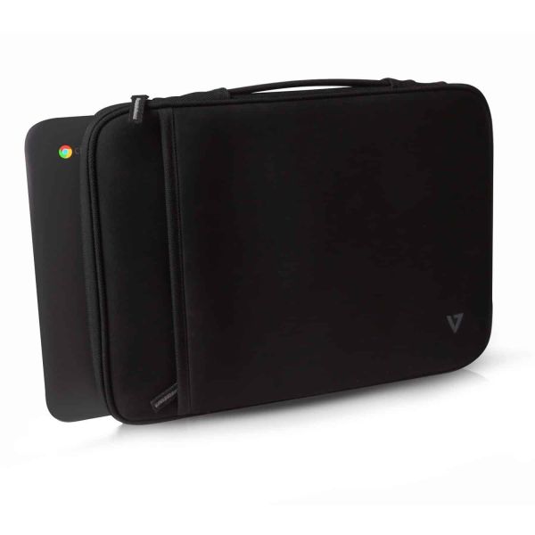V7 J153400 33,8 cm (13.3") Opbergmap/sleeve Zwart (CSE4-BLK-9E)