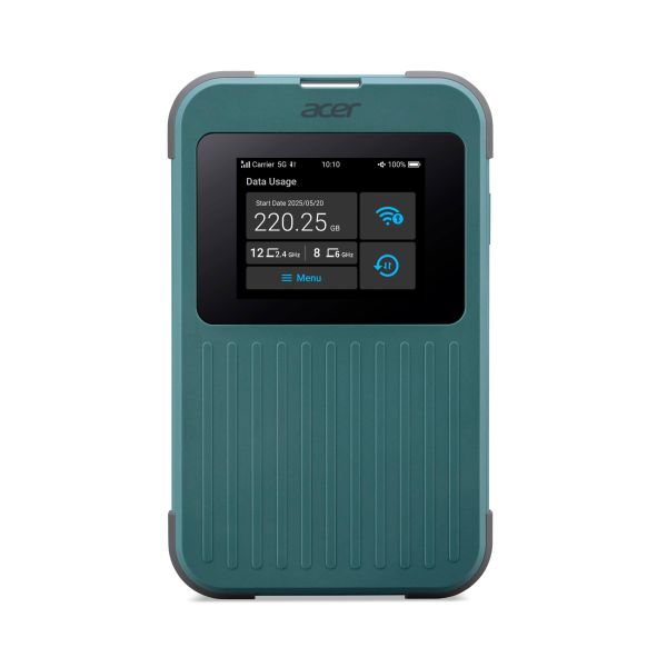 Acer Connect M4E - 1GB draadloze router Dual-band (2.4 GHz / 5 GHz) 5G (FF.G2ZTA.001)
