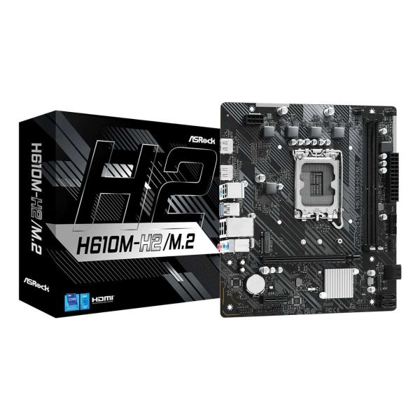 ASRock H610M-H2/M.2 Socket 1700 mATX DDR4 (90-MXBP70-A0UAYZ)