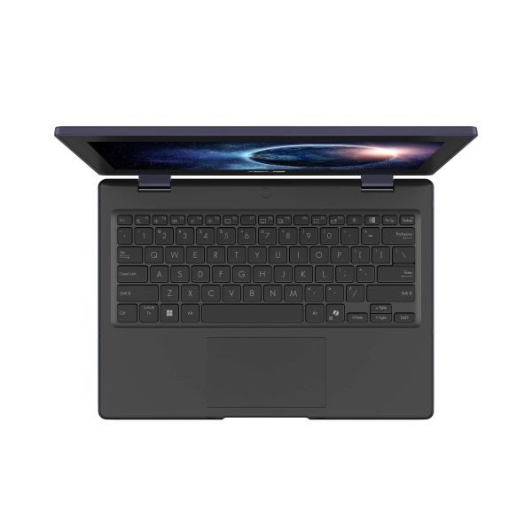 ASUS BR1104CTA-N00057XA Intel® N N150 Laptop 29,5 cm (11.6") HD 8 GB LPDDR5-SDRAM 128 GB SSD Wi-Fi 6E (802.11ax) Windows 11 Pro Education Amerikaans Engels Zwart, Grijs (90NX08T1-M001X0)