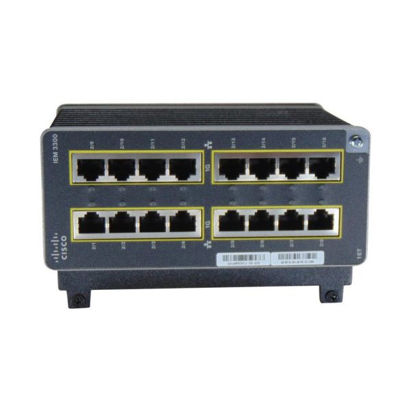 Cisco Catalyst IE3300 Rugged 16p GE ExpMod (IEM-3300-16T=)