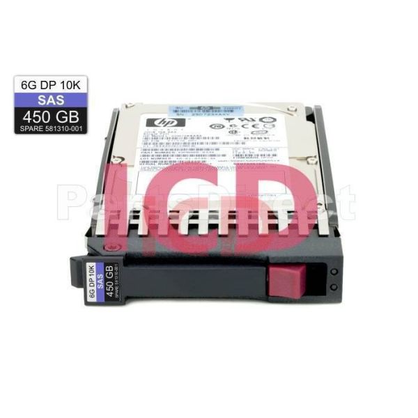 HP 450GB 6G SAS 10K rpm SFF (581284-S21)