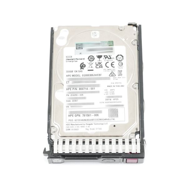 HP 300GB 10K SAS 2.5 Hot-Plug (EG000300JWEBF)