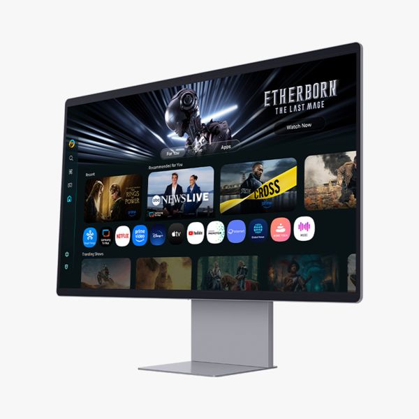 Samsung M90SF computer monitor 81,3 cm (32") 3840 x 2160 Pixels 4K Ultra HD OLED Zilver (LS32FM900SUXEN)