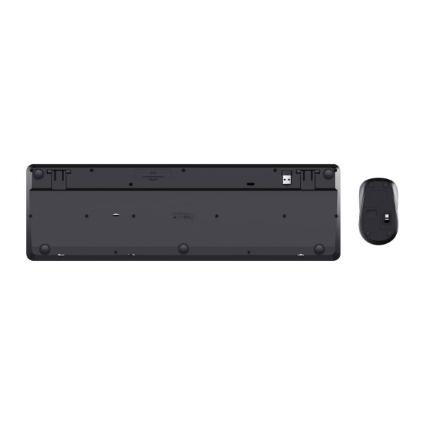 Trust TKM-360 toetsenbord Inclusief muis Kantoor RF Draadloos QWERTY Amerikaans Engels Zwart (25361)