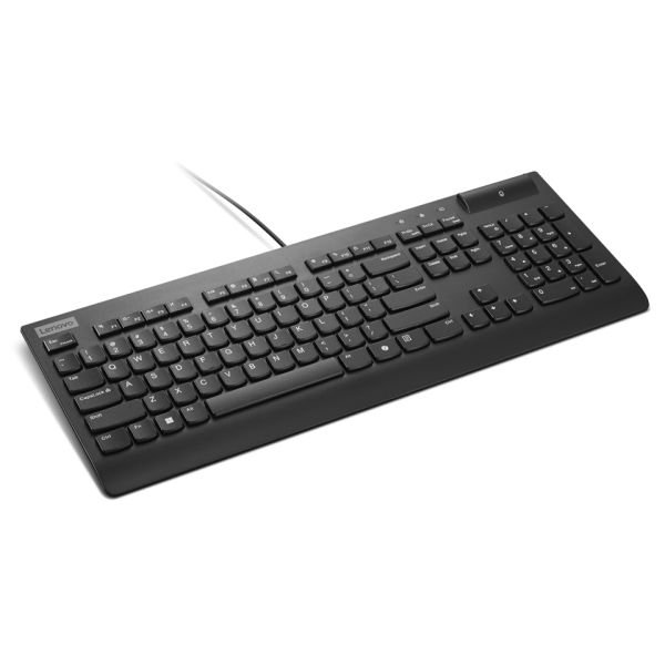 Lenovo Smartcard Wired keyboard II toetsenbord Kantoor USB Duits Zwart (4Y41R64701)