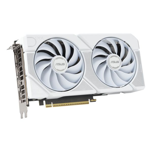 ASUS Dual -RTX5060TI-O8G-WHITE NVIDIA GeForce RTX 5060 Ti 8 GB GDDR7 (90YV0MP5-M0NA00) ASUS Dual -RTX5060TI-O8G-WHITE NVIDIA GeForce RTX 5060 Ti 8 GB GDDR7 (90YV0MP5-M0NA00)