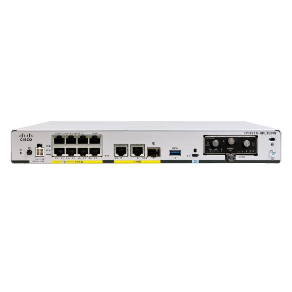 Cisco ISR 1100 4P Dual GE Ethernet No AC adapter (C1111-4PLTEEA-G5)