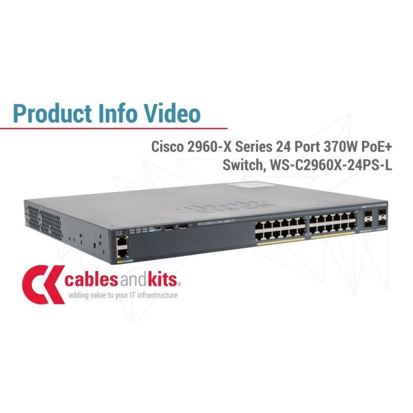 Cisco Catalyst 2960X-24TS-LL - switch (WS-C2960X-24TS-LL)