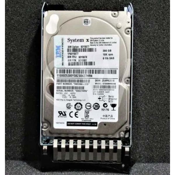 Lenovo 300GB HDD 2.5inch 10K SAS2 (90Y8877)