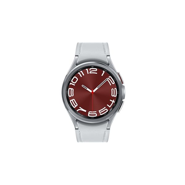 Samsung Galaxy Watch6 Classic 3,3 cm (1.3") OLED 43 mm Digitaal 432 x 432 Pixels Touchscreen Zilver Wifi GPS (SM-R950NZSAXEF)