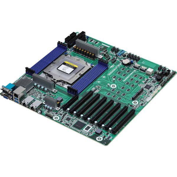 ASRock GENOAD8X-2T/BCM, 1xSKT SP5, AMD EPYC 9004, SoC, 8xDIMM, NVMe, 1xM.2, 2x10GbE, IPMI (GENOAD8X-2T/BCM)