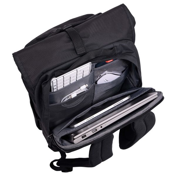 Case Logic VARIBP117 Black rugzak Casual rugzak Zwart Gerecycled polyester (3205427)