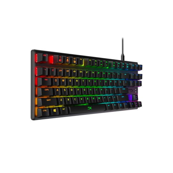 HyperX Alloy Origins Core - mechanisch gamingtoetsenbord - HX Red (US-indeling) (4P5P3AA)
