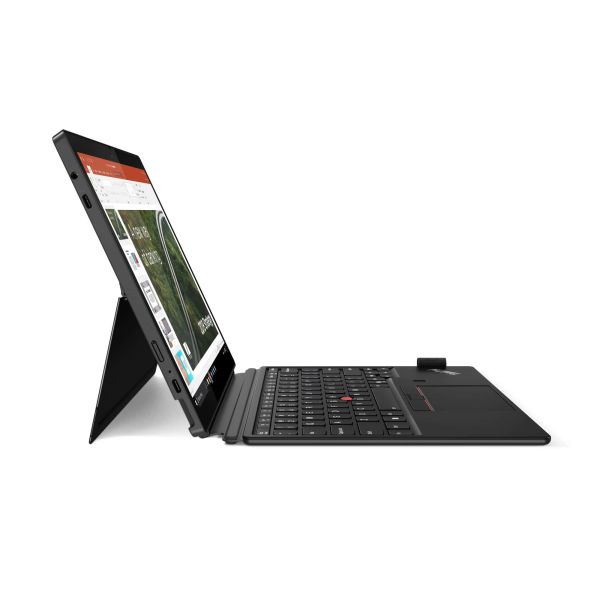 Lenovo ThinkPad X12 Detachable Gen 2 Intel Core Ultra 7 164U Hybride (2-in-1) 31,2 cm (12.3") Touchscreen 32 GB LPDDR5x-SDRAM 512 GB SSD Wi-Fi 6E (802.11ax) Windows 11 Pro Engels Zwart (21LK002NMH)