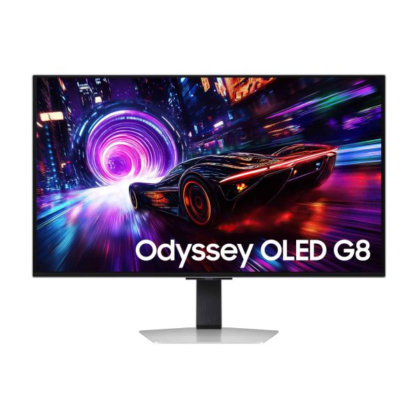 Samsung S32FG814SU computer monitor 81,3 cm (32") 3840 x 2160 Pixels 4K Ultra HD OLED Zilver (LS32FG814SUXEN) Samsung S32FG814SU computer monitor 81,3 cm (32") 3840 x 2160 Pixels 4K Ultra HD OLED Zilver (LS32FG814SUXEN)