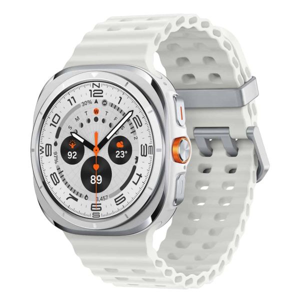 Samsung Galaxy Watch Ultra 3,81 cm (1.5") AMOLED 47 mm Digitaal 480 x 480 Pixels Touchscreen 4G Wit Wifi GPS (SM-L705FZWAXEF) Samsung Galaxy Watch Ultra 3,81 cm (1.5") AMOLED 47 mm Digitaal 480 x 480 Pixels Touchscreen 4G Wit Wifi GPS (SM-L705FZWAXEF)