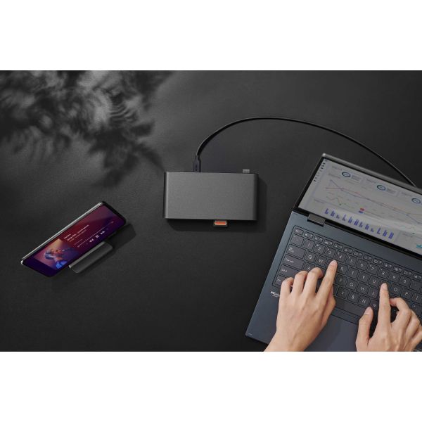 ASUS Triple Display USB-C Dock Duo DC301 Bedraad Zwart (90XB0A5N-BDS010)