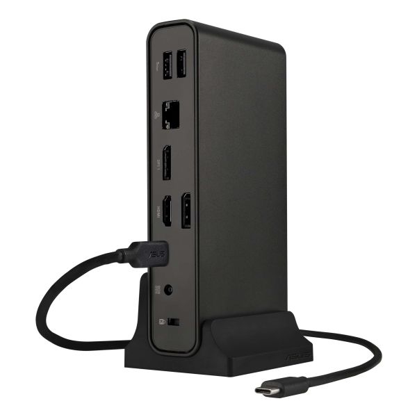 ASUS Triple Display USB-C Dock Duo DC301 Bedraad Zwart (90XB0A5N-BDS010)