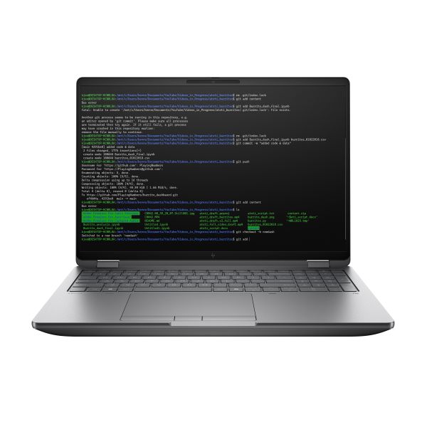 HP ZBook Fury G1i Wolf Pro Security Edition - Data Science Intel Core Ultra 7 255HX Mobiel werkstation 40,6 cm (16") WUXGA 16 GB DDR5-SDRAM 512 GB SSD NVIDIA RTX PRO 2000 Blackwell Wi-Fi 7 (802.11be) Windows 11 Pro AI Workstation, AI PC Zilver (C78FKET#AB