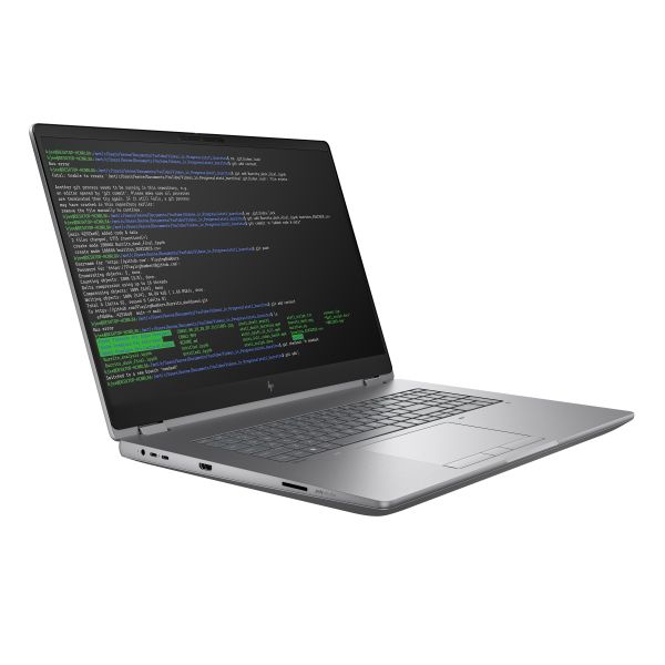 HP ZBook Fury G1i Wolf Pro Security Edition - Data Science Intel Core Ultra 7 255HX Mobiel werkstation 45,7 cm (18") WQXGA 32 GB DDR5-SDRAM 1 TB SSD NVIDIA RTX PRO 1000 Blackwell Wi-Fi 7 (802.11be) Windows 11 Pro AI Workstation, AI PC Zilver (C78G9ET#ABH)