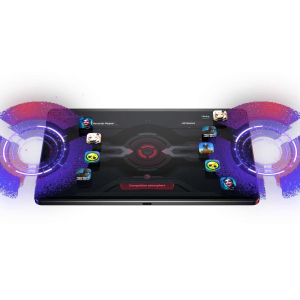 Lenovo Legion Tab (8.8", 3) Qualcomm Snapdragon 256 GB 22,4 cm (8.8") 12 GB Wi-Fi 7 (802.11be) Android 14 Zwart (ZAEF0019SE)