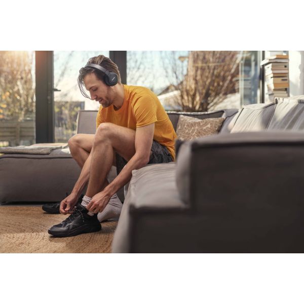 Philips TAA4216BK/00 hoofdtelefoon/headset Bedraad en draadloos Hoofdband Oproepen/muziek USB Type-C Bluetooth Zwart (TAA4216BK/00)