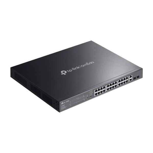 TP-Link Omada ES228GMP netwerk-switch Managed L2 Gigabit Ethernet (10/100/1000) Power over Ethernet (PoE) Zwart (ES228GMP(UN))