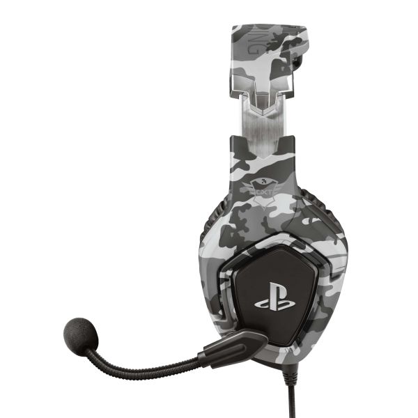 Trust GXT 488 Forze PS4 Headset Bedraad Hoofdband Gamen Zwart, Grijs (23531)