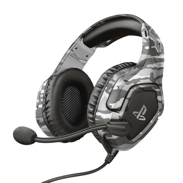 Trust GXT 488 Forze PS4 Headset Bedraad Hoofdband Gamen Zwart, Grijs (23531)